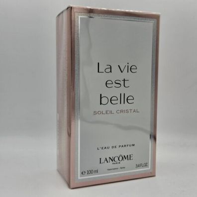 Lancome La Vie Est Belle Soleil Cristal 100 ml L`Eau de Parfum Neu / OVP