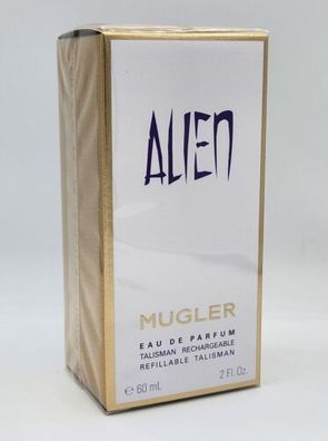 Thierry Mugler Alien Refillable 60 ml Eau de Parfum Neu / Ovp