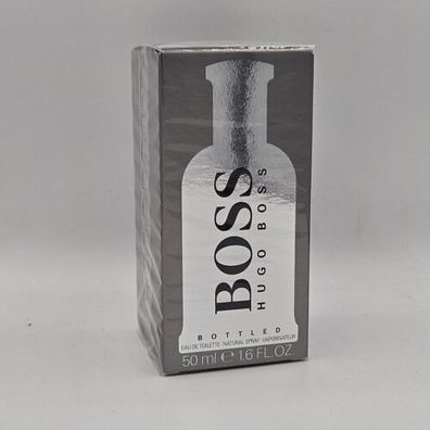 Hugo Boss Bottled 50 ml Eau De Toilette Neu / Ovp