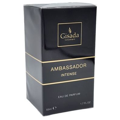 Gisada Ambassador Intense Eau de Parfum 50 ml NEU / OVP