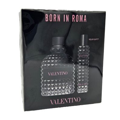 Valentino Uomo Born In Roma 100 ml Eau De Toilette + 15 ml Eau de Toilette OVP