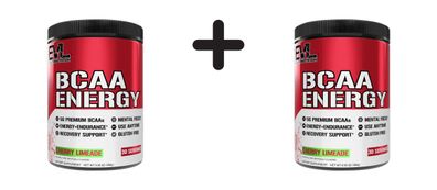 2 x EVL Nutrition BCAA Energy (30 serv) Cherry Limeade