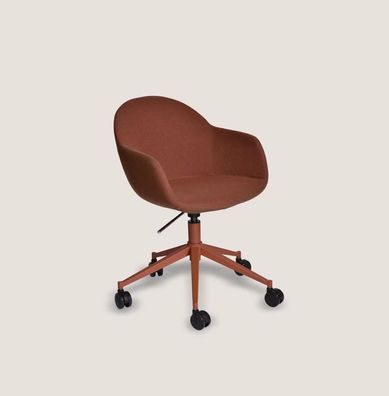 Brauner Bürostuhl Luxus Chefsessel Ledermöbel Drehbarer Stuhl Möbel Neu