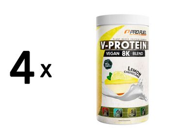 4 x ProFuel V-Protein 8K Blend (750g) Lemon Cheesecake