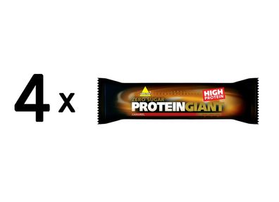 4 x Inkospor Protein Giant (24x65g) Caramel
