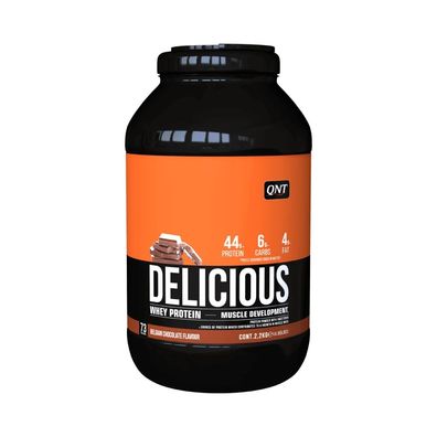 QNT Delicious Whey Protein (2200g) Belgian Chocolate