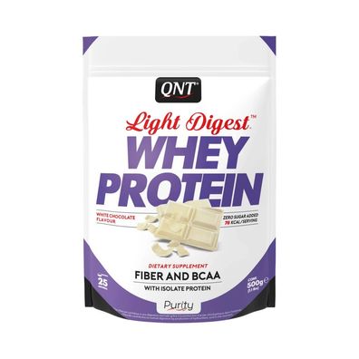 QNT Light Digest Whey Protein (500g) White Chocolate