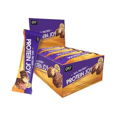 QNT Protein Joy Bars (12x60g) Crunchy Caramel Cookie