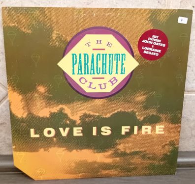 12" Maxi Vinyl The Parachute Club * Love is Fire