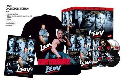 Leon Van Damme - Büste inkl. Mediabook + T-Shirt Blu-ray NEU/ OVP FSK18!