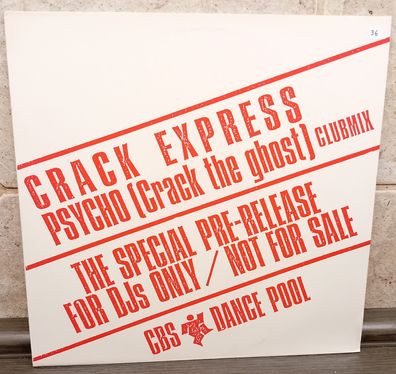12" Maxi Vinyl Crack Express * Psycho