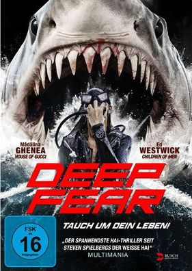 Deep Fear - Tauch um Dein Leben (DVD) Min: 81/ DD5.1/ WS - ALIVE AG - (DVD Video ...