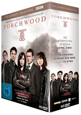 Torchwood - Boxset Staffel 1 + 2 + Kinder der Erde (10 DVDs] NEU/ OVP