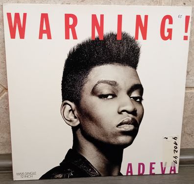 12" Maxi Vinyl Adeva * Warning