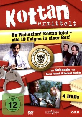 Kottan ermittelt (Komplette Serie) - Euro Video 211103 - (DVD Video / Krimi)