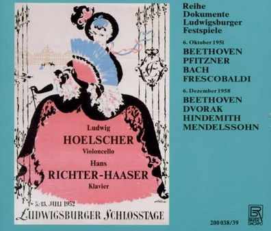 Ludwig van Beethoven (1770-1827): Ludwig Hoelscher, Cello - Bayer - (CD / L)