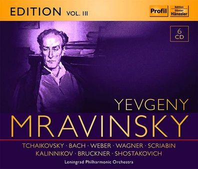 Peter Iljitsch Tschaikowsky (1840-1893): Yevgeni Mravinsky Edition Vol.3 - - ...