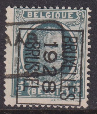 Belgien PRE172B Vorausentwertung mit Stempel REBUT #057721