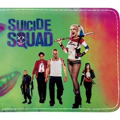 Suicide Squad Team Harley Quinn Brieftasche - DC Geldbörsen Portemonnaies Geldbeutel