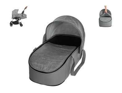 Maxi-Cosi Tragetasche Laika Soft Nomad Grey Babywanne Kinderwagenaufsatz