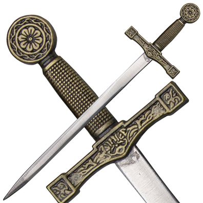 Haller Brieföffner, Miniaturschwert Excalibur, Länge 19 cm, Deko, Historie