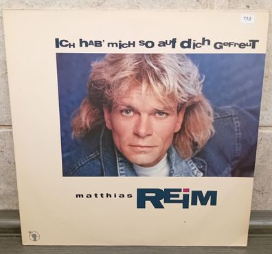 12" Maxi Vinyl Matthias Reim - Ich hab mich so auf Dich gefreut