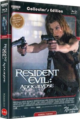 Resident Evil 2 Mediabook Cover C 4K UHD Blu-ray + Blu-ray NEU/ OVP FSK18!