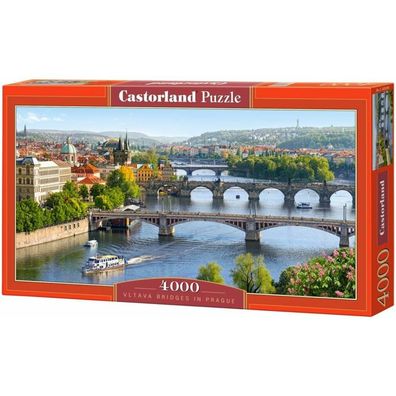 Castorland Puzzle Moldaubrücken 4000 Teile