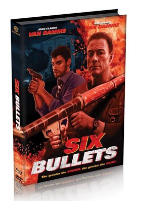 Six Bullets Mediabook Wattiert Cover B Limit. 111 Blu-ray + DVD NEU/ OVP FSK18!