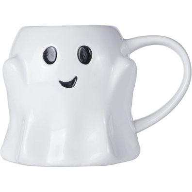 Spooky Ghost Becher - Halloween Weiße Keramikbecher & Tassen mit Halloween Ghost