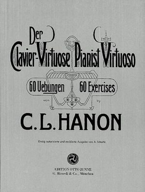 Der Clavier-Virtuose / Pianist Virtuoso, Charles-Louis Hanon