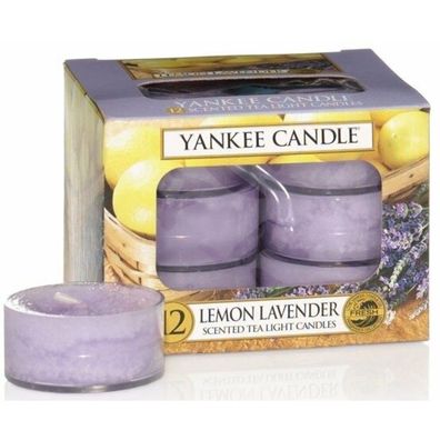 Yankee Candle Lemon Lavender Teelicht 12x9,8 g