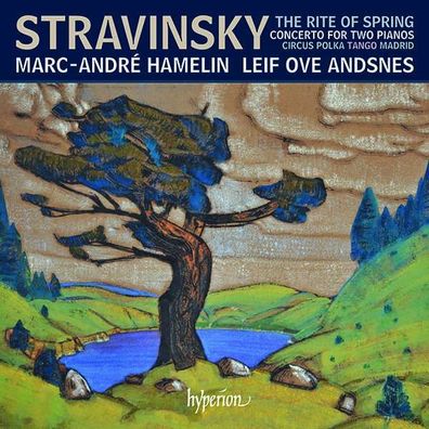 Igor Strawinsky (1882-1971): Musik für 2 Klaviere - - (CD / Titel: H-Z)