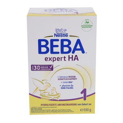 Nestlé BEBA Expert HA 1 - ab 550g - Anzahl: 550g
