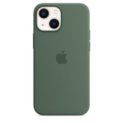 Apple MN5Y3ZM/ A Magsafe Silikon Cover Hülle für iPhone 13 Mini - Eucalyptus