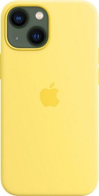 Apple MN5Y3ZM/ A Magsafe Silikon Cover Hülle für iPhone 13 Mini - Lemon Gelb