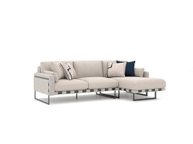 Modern Sofa Couch Polstermöbel Designer Polstersofa L-Form Luxus Einrichtung