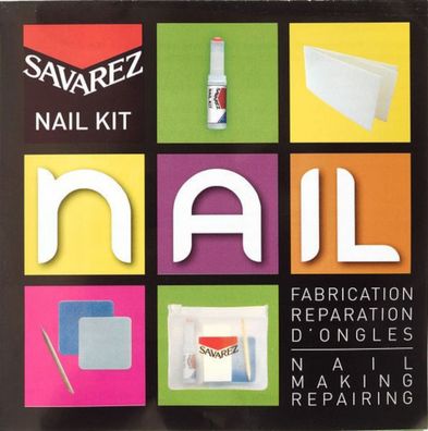 Savarez Nail Kit - Nagelreparaturset für Gitarristen