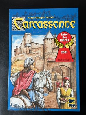 Carcassonne Gesellschaftsspiel vollständig Hans im Glück Spiele sehr gut