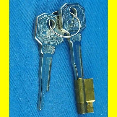 Schlüssellochsperrer Burgwächter ME/2 für verschiedene Möbelschlösser mit 2 Schlüssel