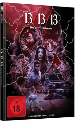 13/13/13 - Day of the Demons (BR + DVD) LE UNCUT Mediabook Cover A NEU/ OVP FSK18!