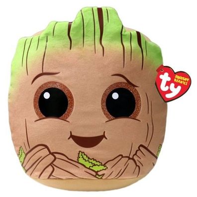 Ty Squish A Boos Kissen Marvel Groot Guardians of the Galaxy 35cm x 30cm Neuware