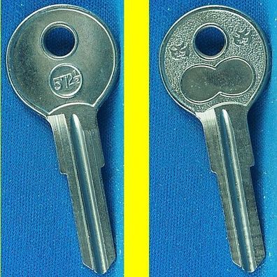 Schlüsselrohling Börkey 572 1/2 für verschiedene Fiat