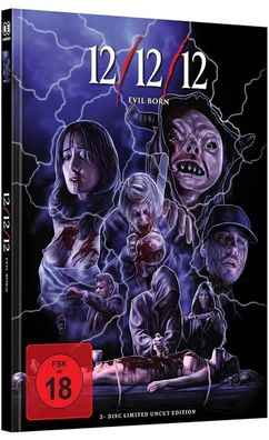 12/12/12 - Evil Born UNCUT Limit. Mediabook (Cover A) Blu-ray + DVD NEU/ OVP FSK18!