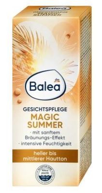 Balea Tagescreme Magic Summer, 50ml - Feuchtigkeit und Glow
