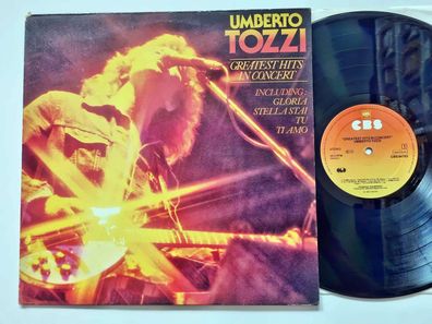 Umberto Tozzi - Greatest Hits In Concert Vinyl LP Holland