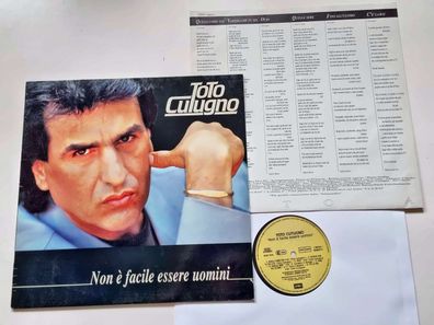 Toto Cutugno - Non È Facile Essere Uomini Vinyl LP Europe