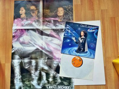 Dee D. Jackson - Cosmic Curves Vinyl LP Germany WITH POSTER