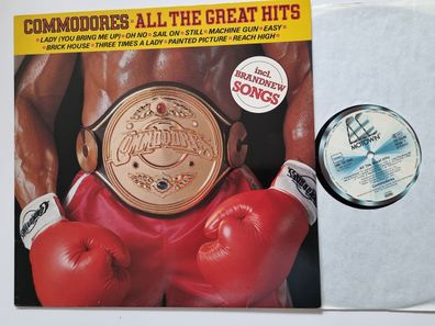 Commodores - All The Great Hits Vinyl LP Germany