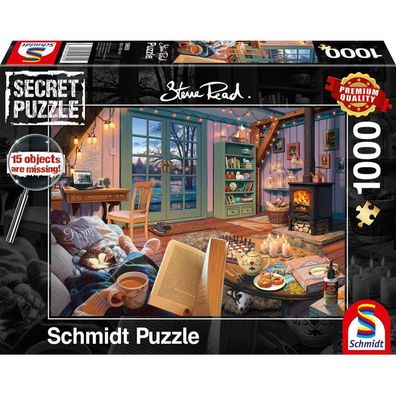 Steve Read: Secret Puzzles - Im Ferienhaus (1000 Teile)